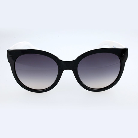 Women's Noronha 22P-LS Sunglasses // Black Matte + White