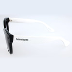 Women's Noronha 22P-LS Sunglasses // Black Matte + White