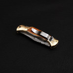 Damascus Pocket/Folding Knife // 2371