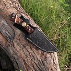 Damascus Skinner Knife // HK0286