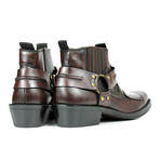 Colt Performance Boots // Dark brown Armadillo (US: 7)