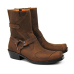 Jamarion Motorcycle Boots // Chocolate Brown Armadillo (US: 7.5)