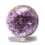 Amethyst Geode Agate Sphere III