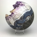 Amethyst Geode Agate Sphere I
