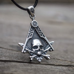 Masonic Pendant // Skull