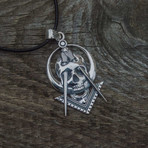 Masonic Pendant // Skull II