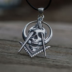 Masonic Pendant // Skull II