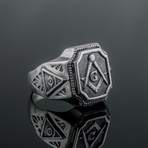 Masonic Ring // Simple (8)