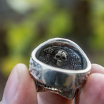 Masonic Signet Ring // Skull (13)