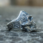 Masonic Signet Ring // Skull (10)