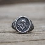 Masonic Signet Ring // Sun (7)