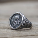 Masonic Signet Ring // Sun (5)