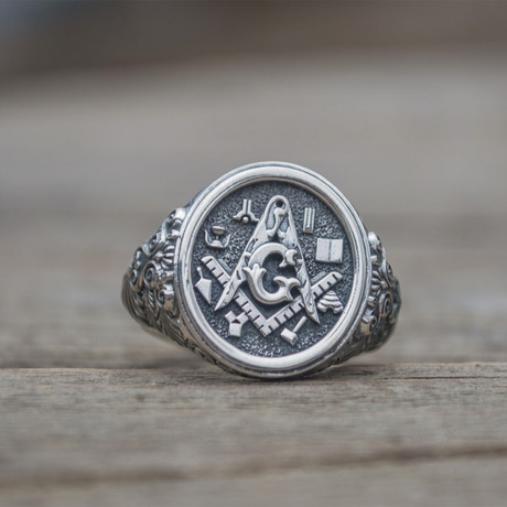 Masonic Ring // Filigree (6)