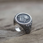 Masonic Signet Ring // Sun (7)