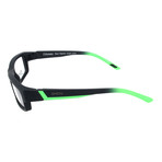 Men's Odyssey MVD Optical Frames // Matte Black + Reactor Green