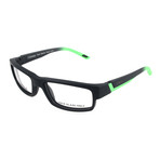 Men's Odyssey MVD Optical Frames // Matte Black + Reactor Green