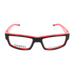 Men's Odyssey MV5 Optical Frames // Black + Red