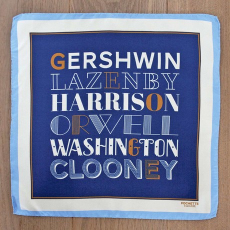 George // Blue + Beige