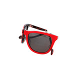 Men's BY4051 Sunglasses // Red