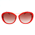 Women's BY2063 Sunglasses // Dark Red