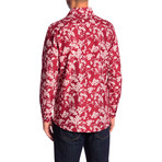 Rosendo True Modern-Fit Dress Shirt // Red (S)