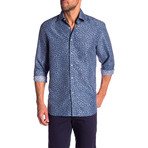 Otis True Modern-Fit Dress Shirt // Blue (L)