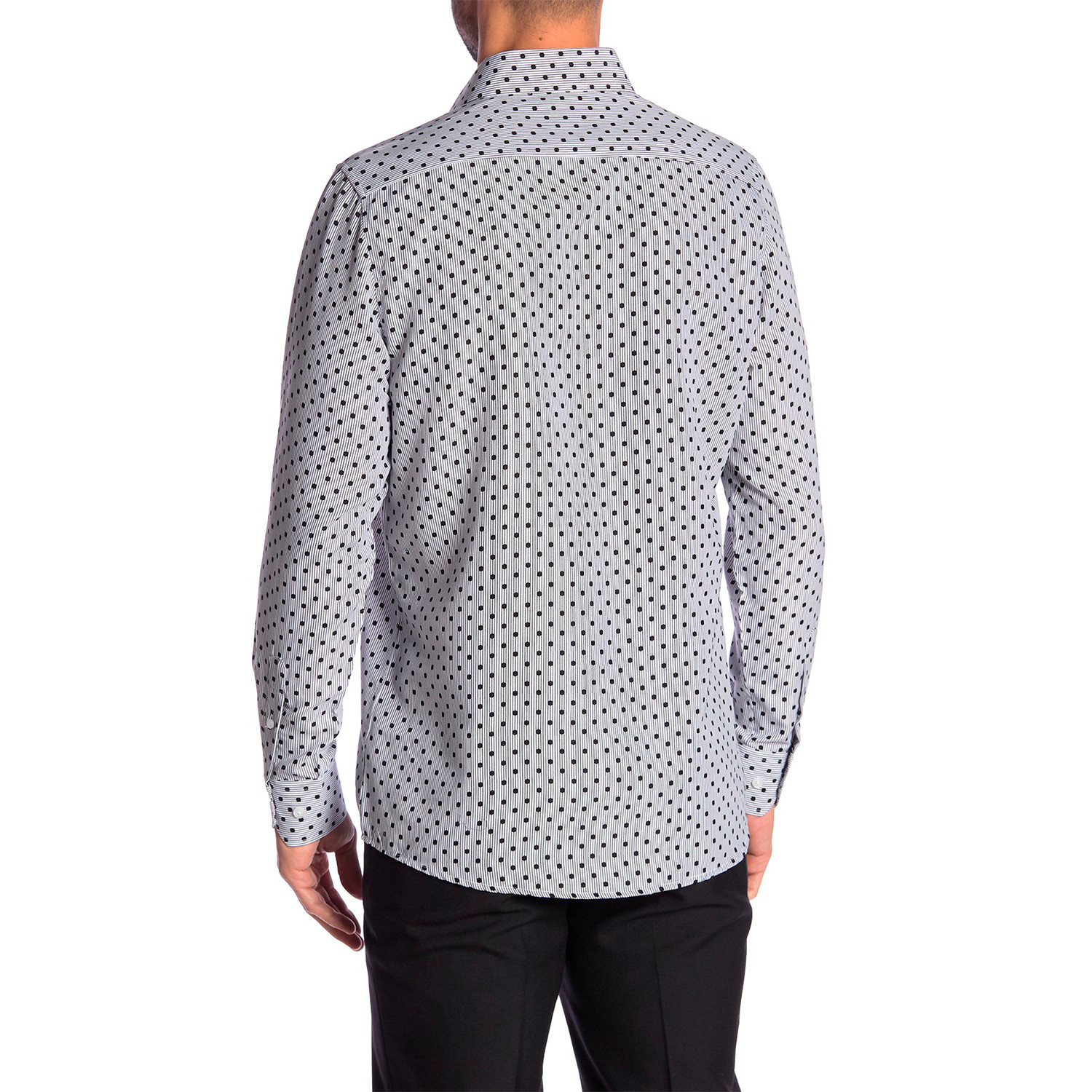 Jake True Modern Fit Dress Shirt // Gray (XL) - Rosso Milano - Touch of ...