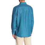 Mac True Modern Fit Dress Shirt // Turquoise (L)
