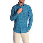 Mac True Modern Fit Dress Shirt // Turquoise (L)