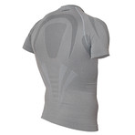 Iron-Ic // 2.1 Short Sleeve Shirt // Gray Melange (L/XL)