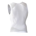 Iron-Ic // 4.0 Extra Light Sleeveless Shirt // White (S/M)