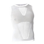 Iron-Ic // 4.0 Extra Light Sleeveless Shirt // White (L/XL)