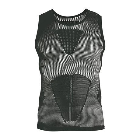 Iron-Ic // 4.0 Extra Light Sleeveless Shirt // Black (S/M)