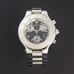 Cartier Must 21 Chronoscaph Quartz // 2424 // Pre-Owned