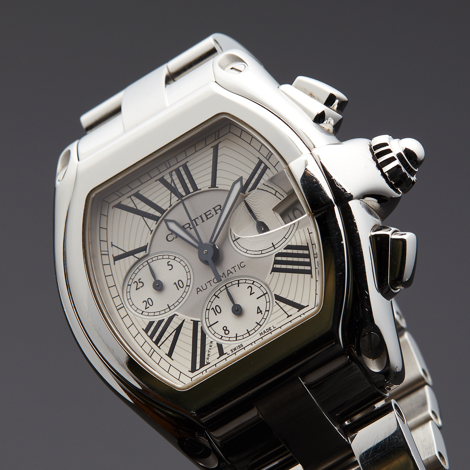 Cartier Roadster XL Chronograph Automatic // W62019X6 // PreOwned