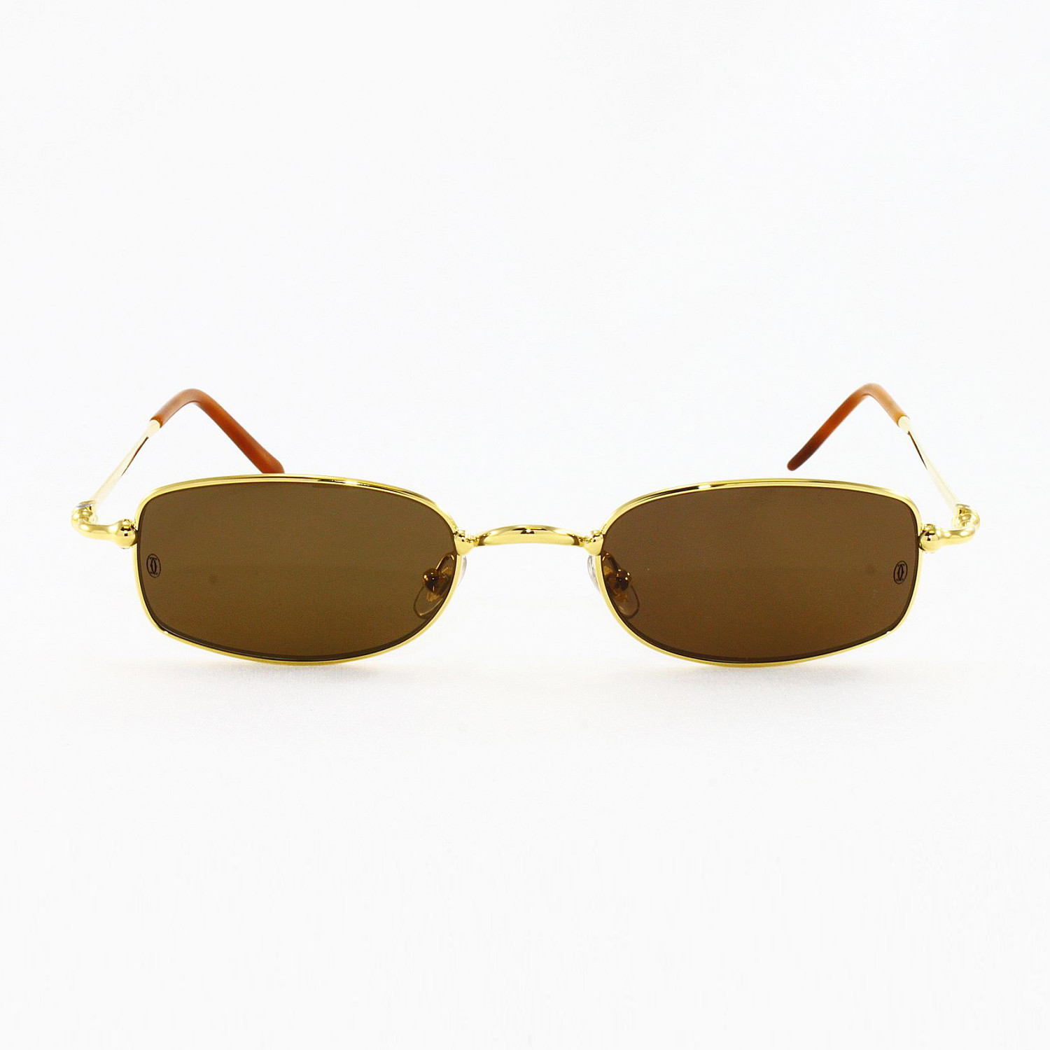 Cartier // Unisex SAD86PZ3 Sunglasses // Pale Gold - Persol + Cartier ...