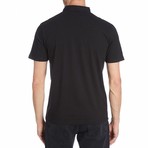 Bowie Polo // Black (2XL)