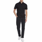 Bowie Polo // Black (2XL)