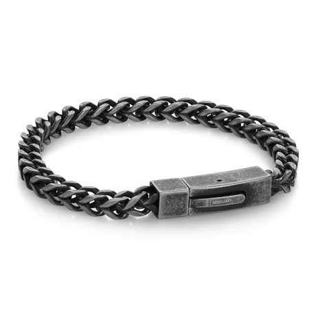 Franco Link Bracelet // Gunmetal (S)