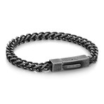 Franco Link Bracelet // Gunmetal (M)