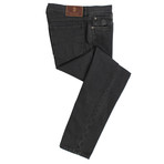 Brunello Cucinelli // Cotton Denim Five Pocket Jeans // Gray (50)