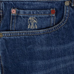 Brunello Cucinelli // Selvage Denim Jeans // Blue (45)