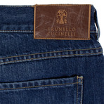 Brunello Cucinelli // Selvage Denim Jeans // Blue (45)