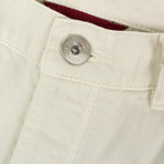 Brunello Cucinelli // Five Pocket Denim Jeans // Off-White (45)