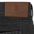 Brunello Cucinelli // Five Pocket Denim Jeans // Gray (44)