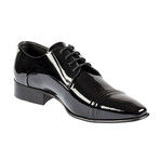 Ruthan Leather Dress Shoes // Shine Black (Euro: 45)