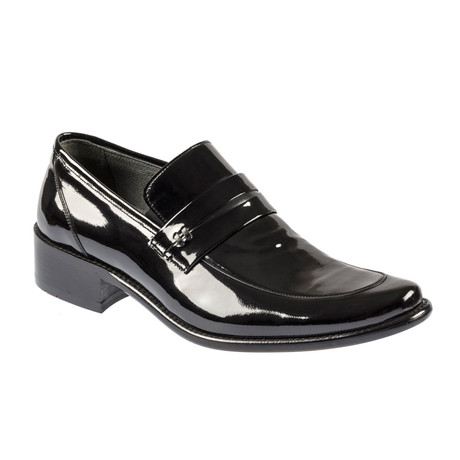 Rocco Leather Loafers // Patent Black (Euro: 37)