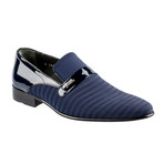 Gorman Contrast Loafers // Navy Blue (Euro: 45)
