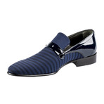 Gorman Contrast Loafers // Navy Blue (Euro: 43)