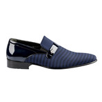 Gorman Contrast Loafers // Navy Blue (Euro: 42)